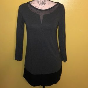 GRAY LONG SLEEVED SHIRT